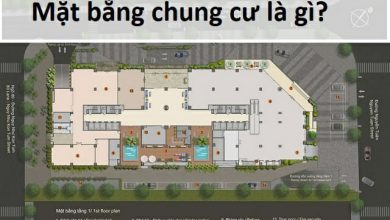 Mặt bằng căn hộ chung cư