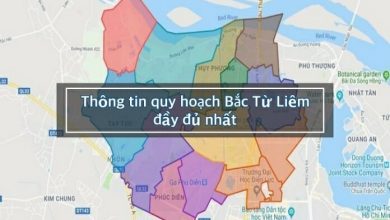 Quy hoạch quận Bắc Từ Liêm