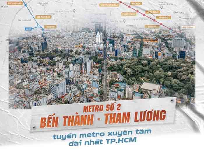 Tuyến Metro số 2 Bến Thành Tham Lương